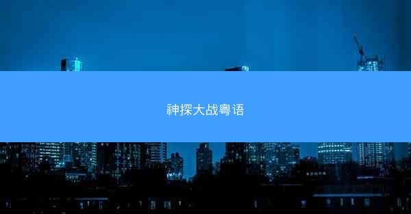 神探大战粤语